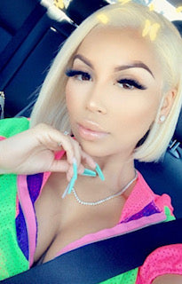 Platinum Blonde Straight Lace Front Bob